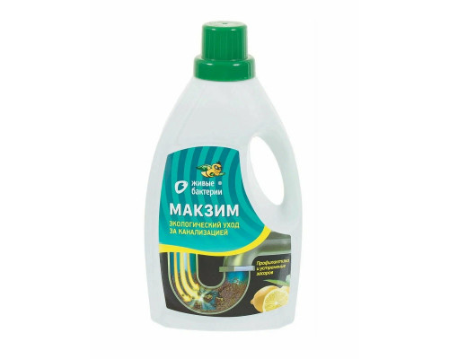 Макзим 950 мл. Эко-Уход за Канализацией